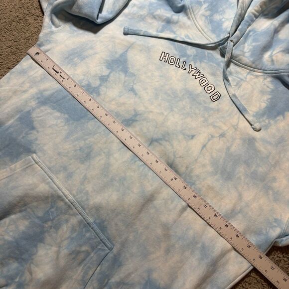 Buddha’s Buds Hollywood Blue Tie Dye Hoodie Men’s XXL Streetwear Limited Release - Picture 5 of 8